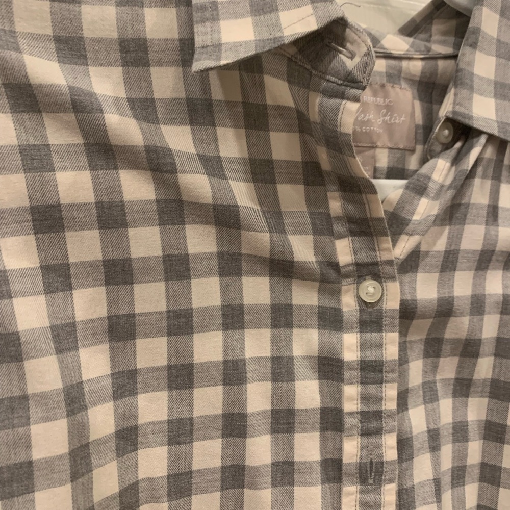 Plaid Button Down - image 3